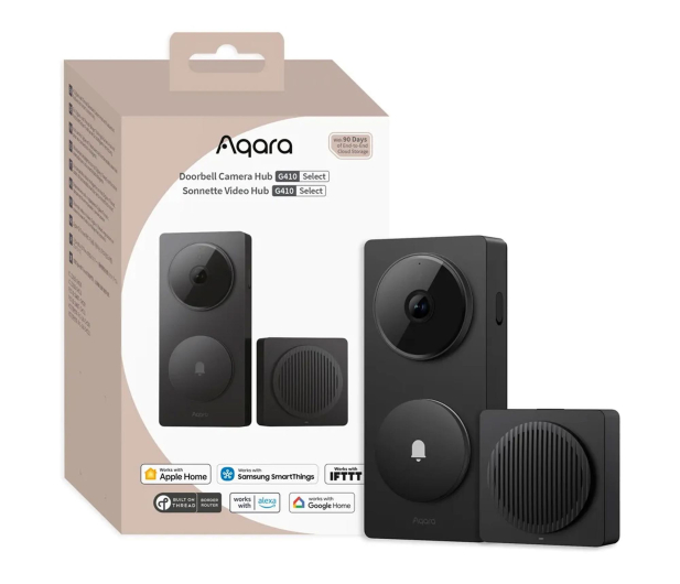 Aqara OUTLET - Inteligentny Wideodomofon G410 Czarny - 1537319 - zdjęcie